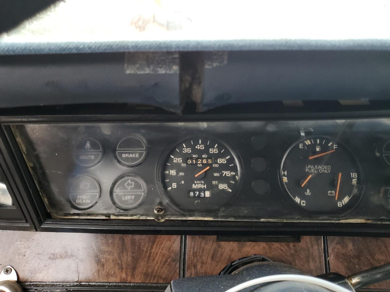 1985 Dodge Aries VIN 1B3BD36CXFF188453 Copart auction photo, top/roof / minor dent/scratches damage thumbnail 9