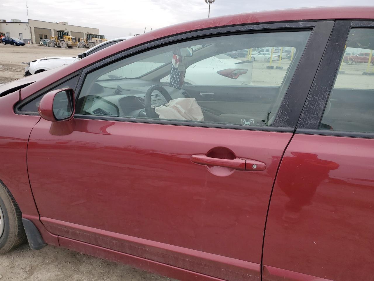 2010 Honda Civic VIN 19XFA1F57AE034302 Copart auction photo, front end / mechanical damage thumbnail 7