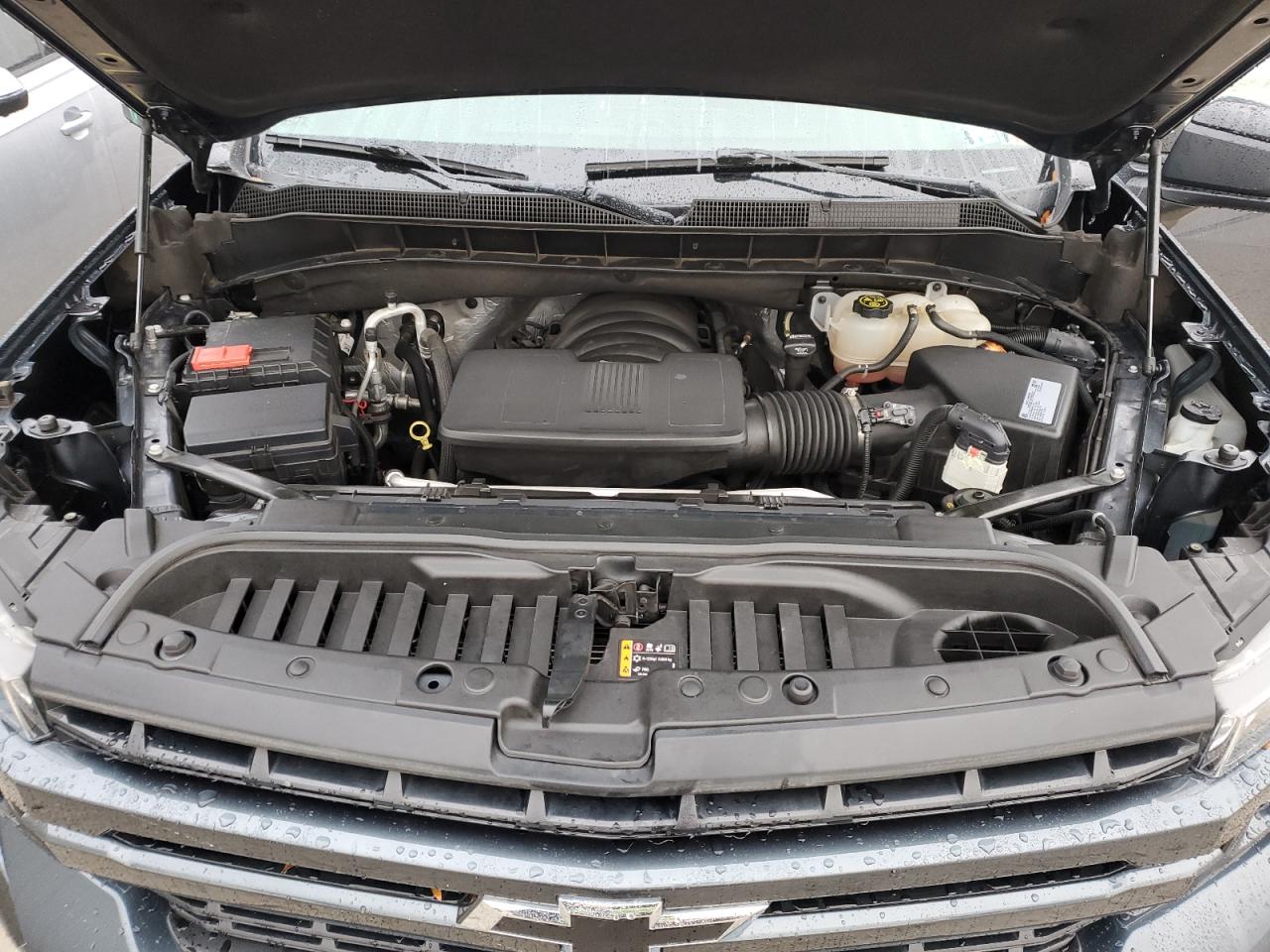2021 Chevrolet Silverado VIN 1GCUYEED2MZ264566 Copart auction photo, all over damage thumbnail 11