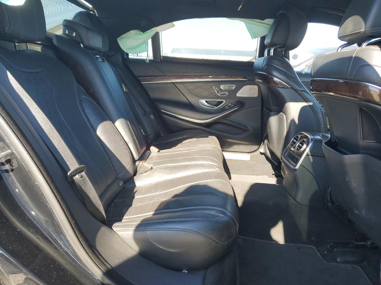 2018 Mercedes-Benz S-klasse VIN WDDUG8GB6JA386296 Copart auction photo, front end / side damage thumbnail 10