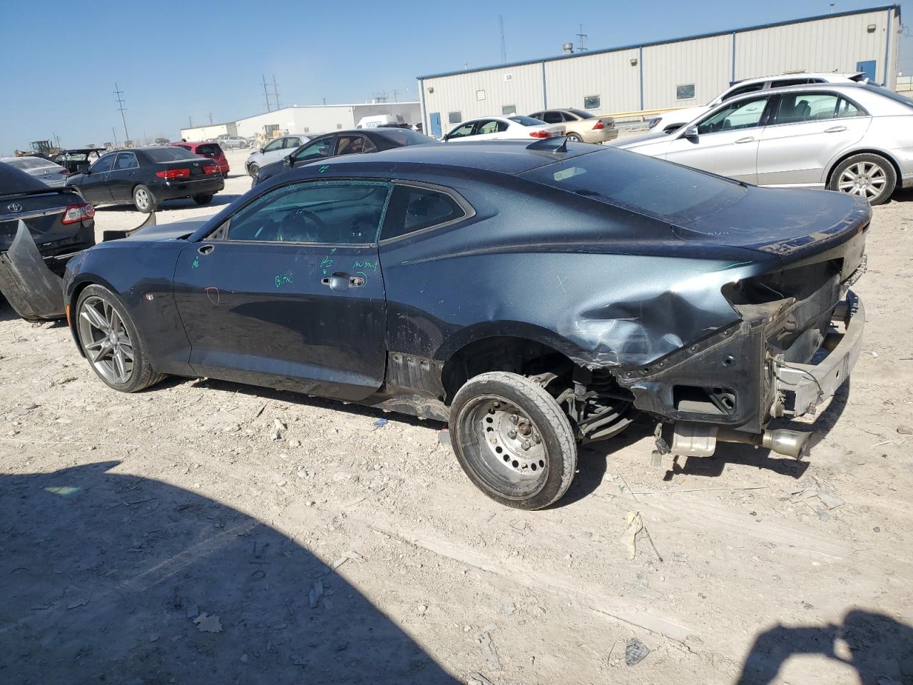 2020 Chevrolet Camaro VIN 1G1FB1RS2L0130907 Copart auction photo, rear end / side damage thumbnail 2
