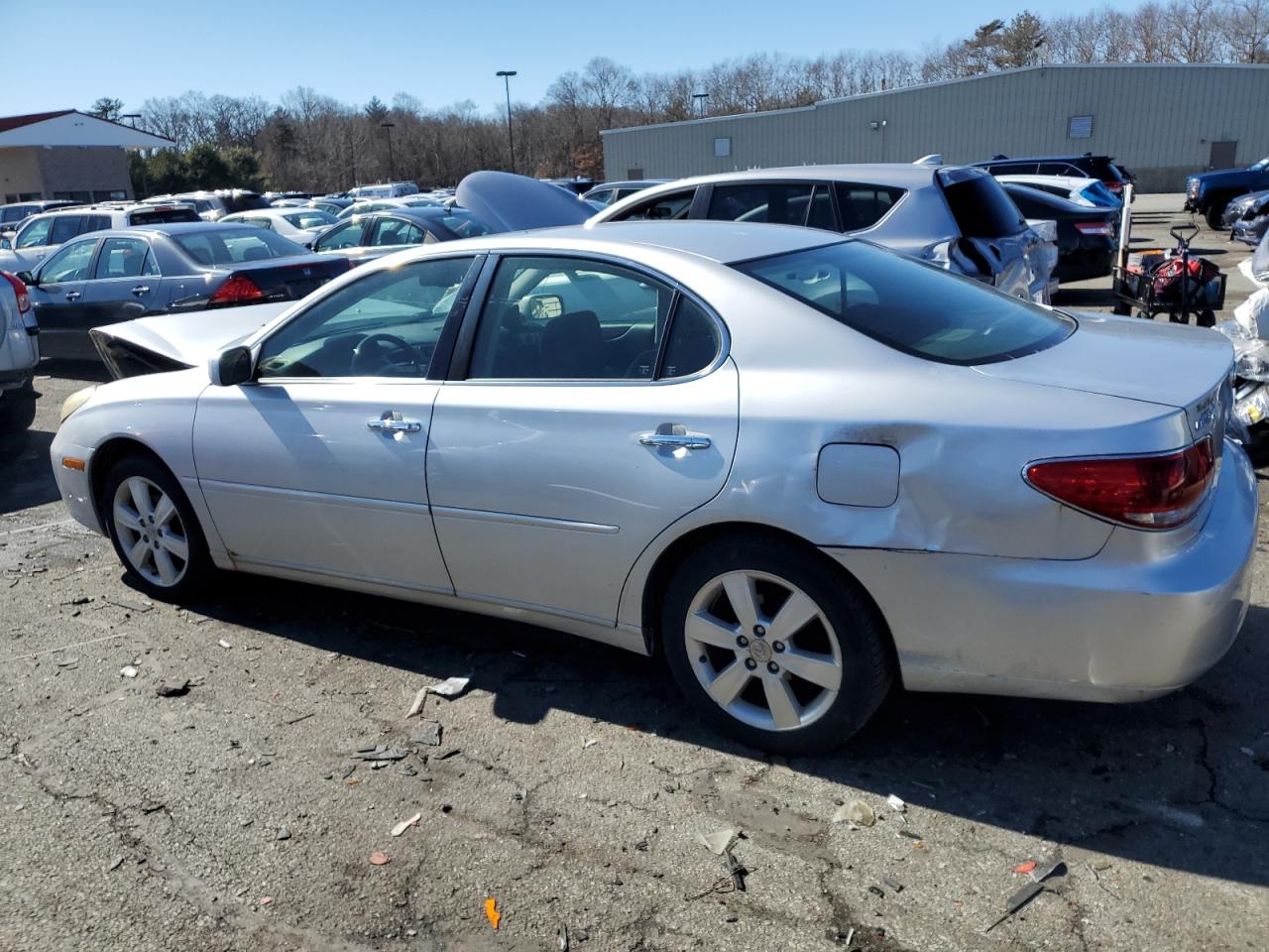 2006 Lexus ES VIN JTHBA30G665152010 Copart auction photo, front end / side damage thumbnail 2