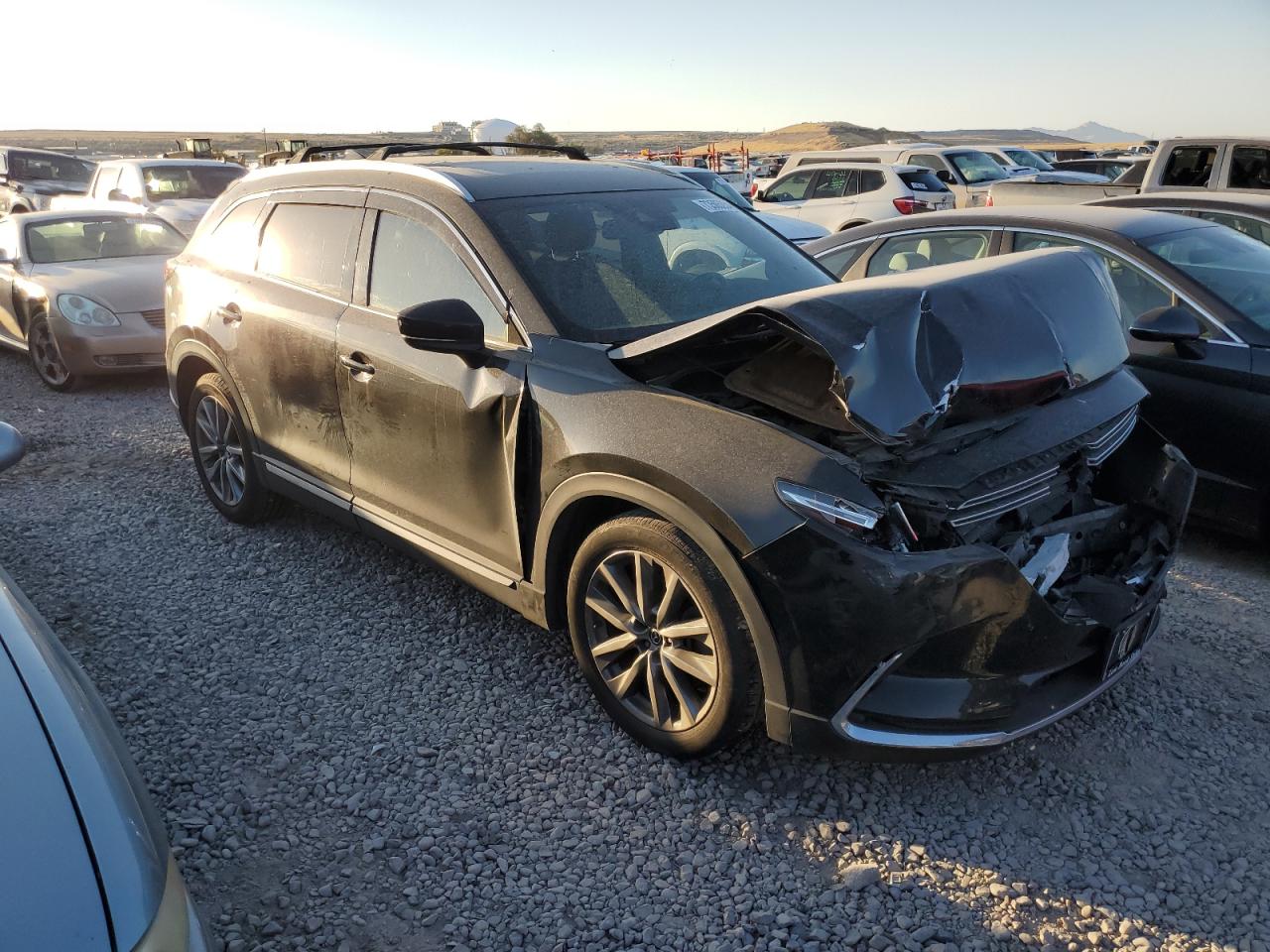 2018 Mazda CX-9 VIN JM3TCBDY3J0231726 Copart auction photo, front end damage thumbnail 4