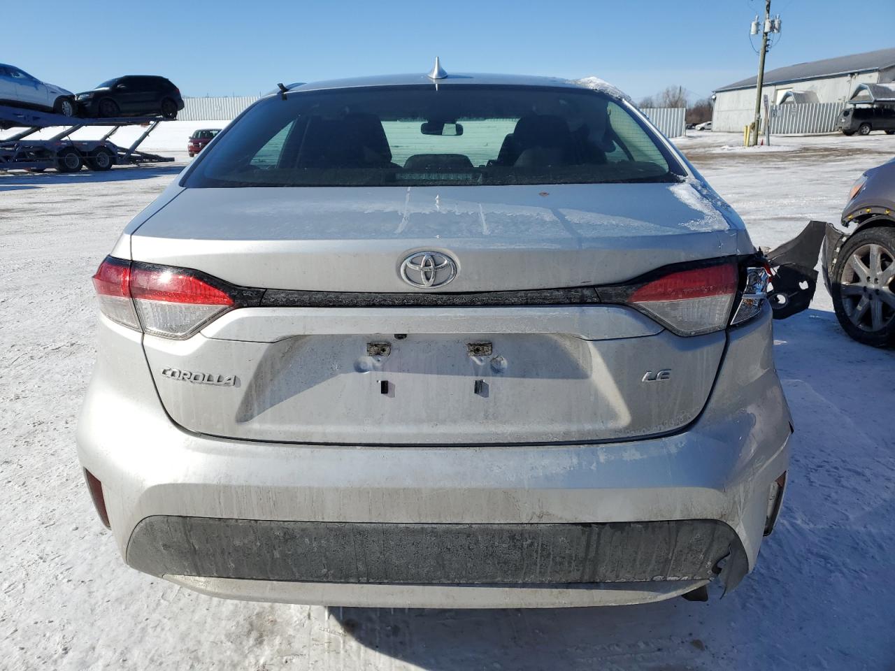 2020 Toyota Corolla VIN 5YFEPRAE7LP078074 Copart auction photo, rear end / front end damage thumbnail 6