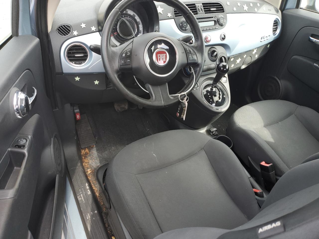 2015 Fiat 500 VIN 3C3CFFAR4FT681016 Copart auction photo, front end damage thumbnail 8