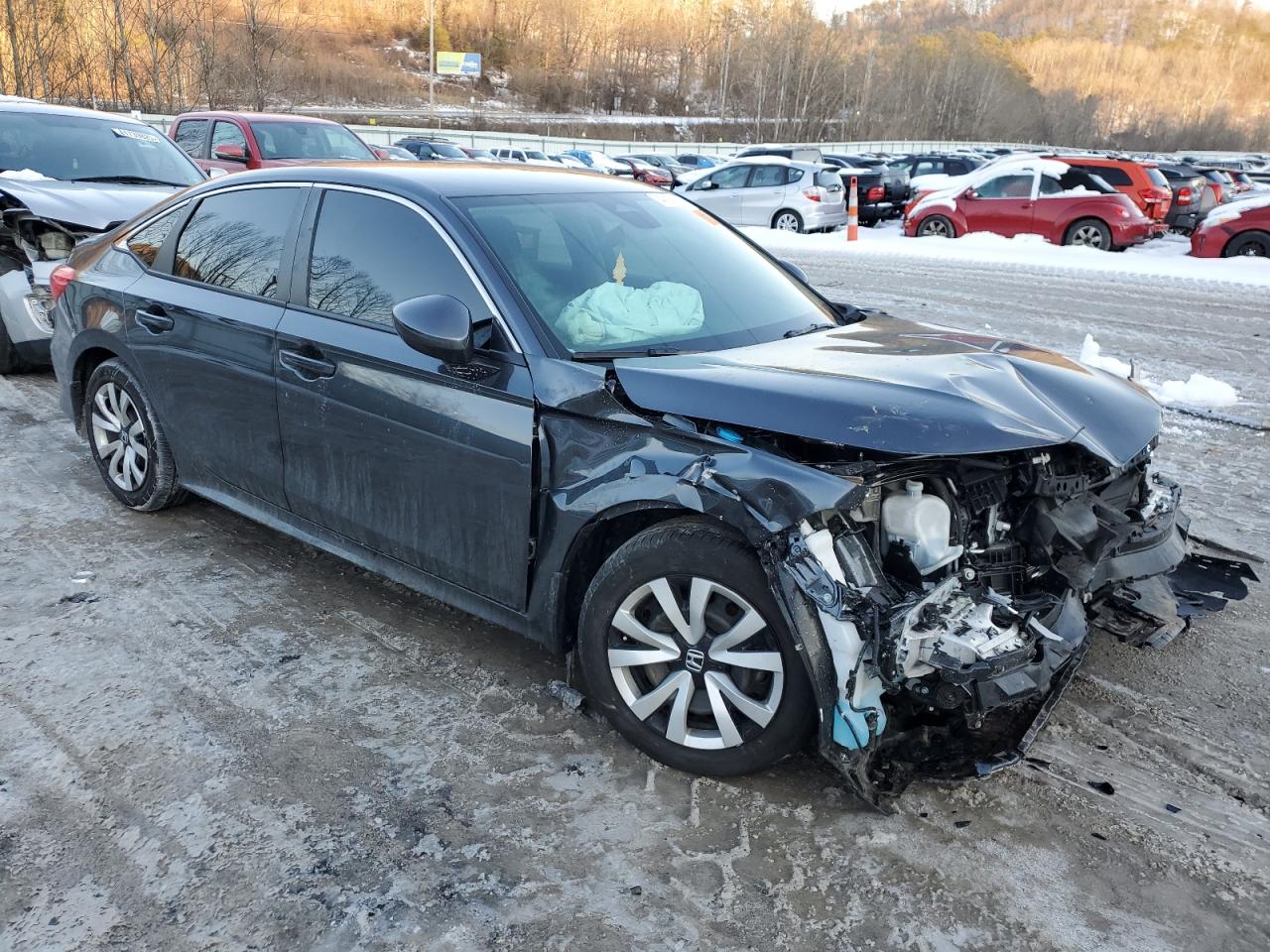 2023 Honda Civic VIN 2HGFE2F22PH561937 Copart auction photo, front end damage thumbnail 4