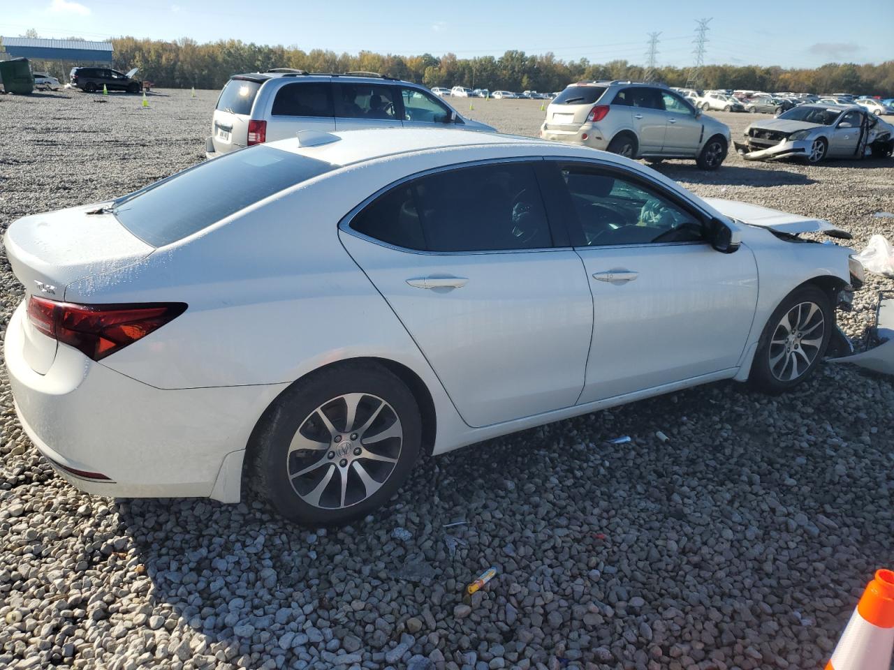 2016 Acura TLX VIN 19UUB1F32GA003328 Copart auction photo, front end damage thumbnail 3