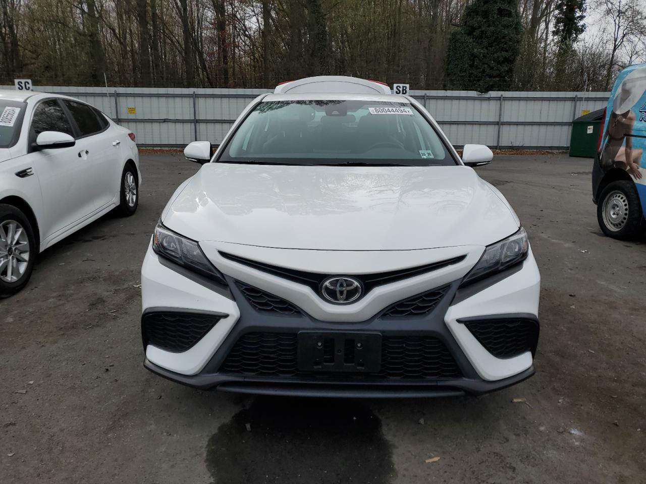 2022 Toyota Camry VIN 4T1G11AK7NU632975 Copart auction photo, rear end damage thumbnail 5