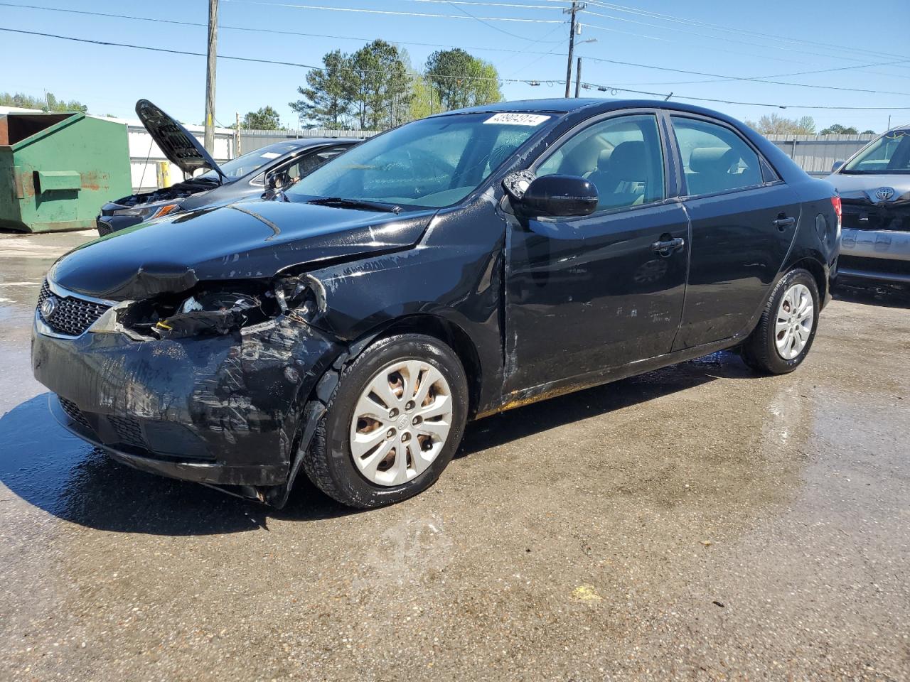 2012 KIA Forte VIN KNAFU4A22C5498552