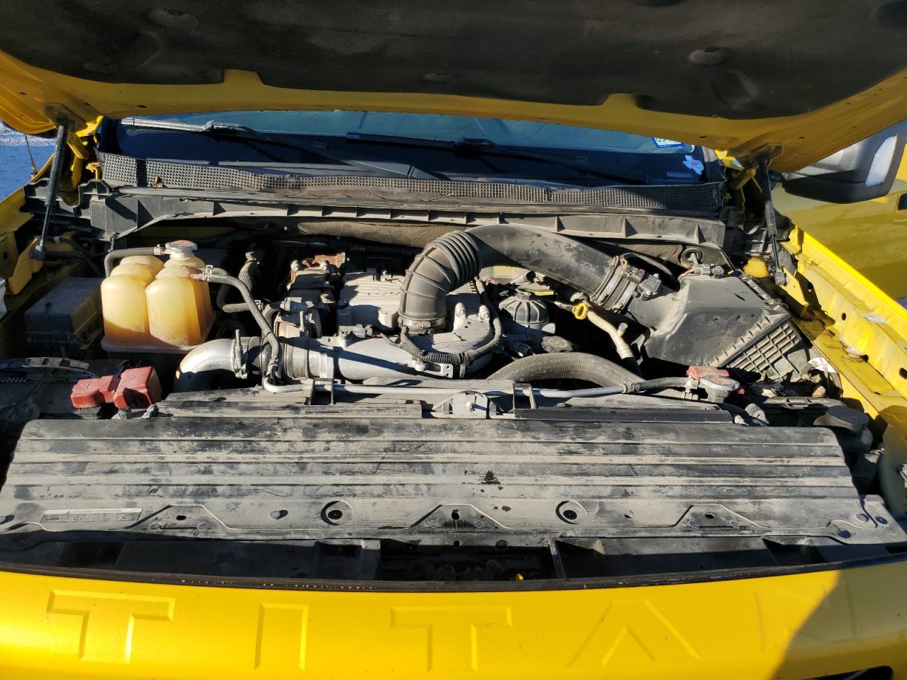2016 Nissan Titan VIN 1N6BA1F48GN500066 Copart auction photo, hail damage thumbnail 11