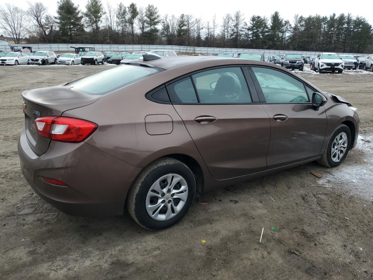 2019 Chevrolet Cruze VIN 1G1BC5SM1K7122494 Copart auction photo, front end damage thumbnail 3