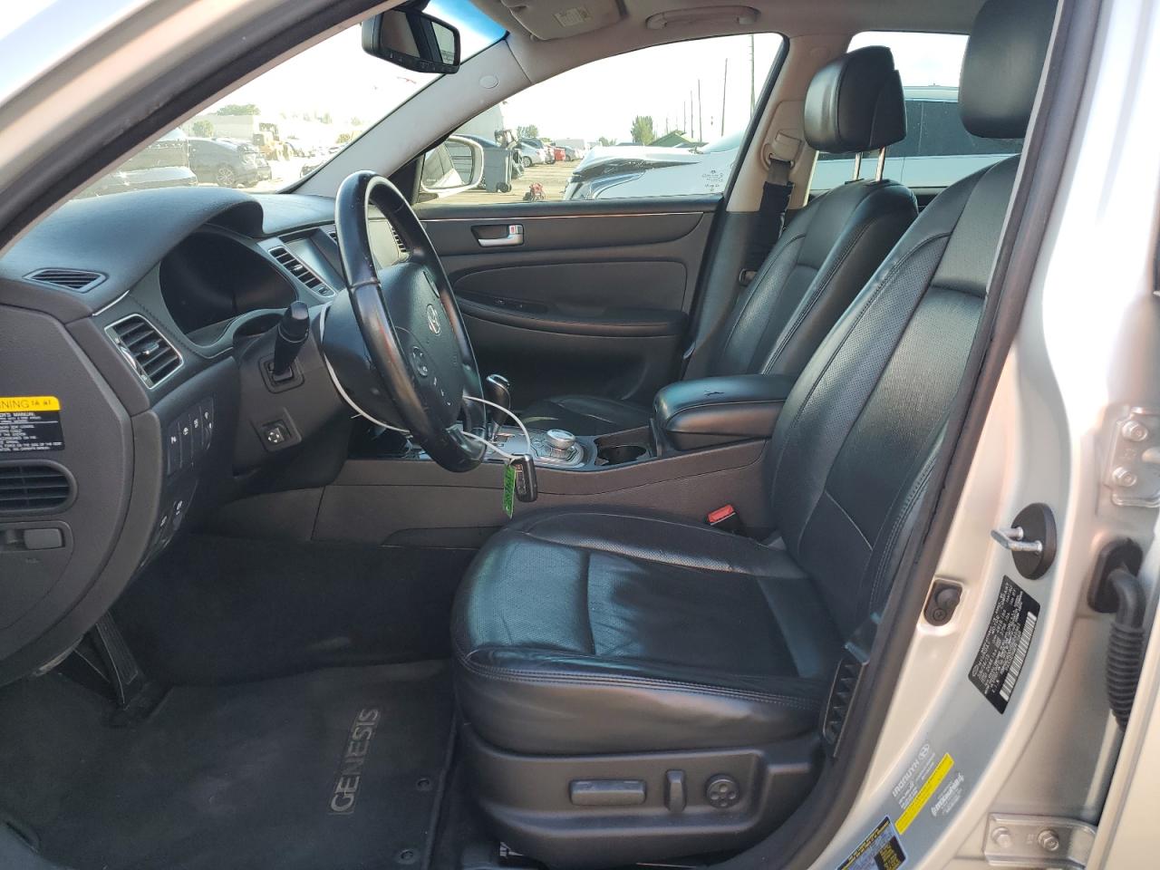 2013 Hyundai Genesis VIN KMHGC4DDXDU249961 Copart auction photo, side damage thumbnail 7