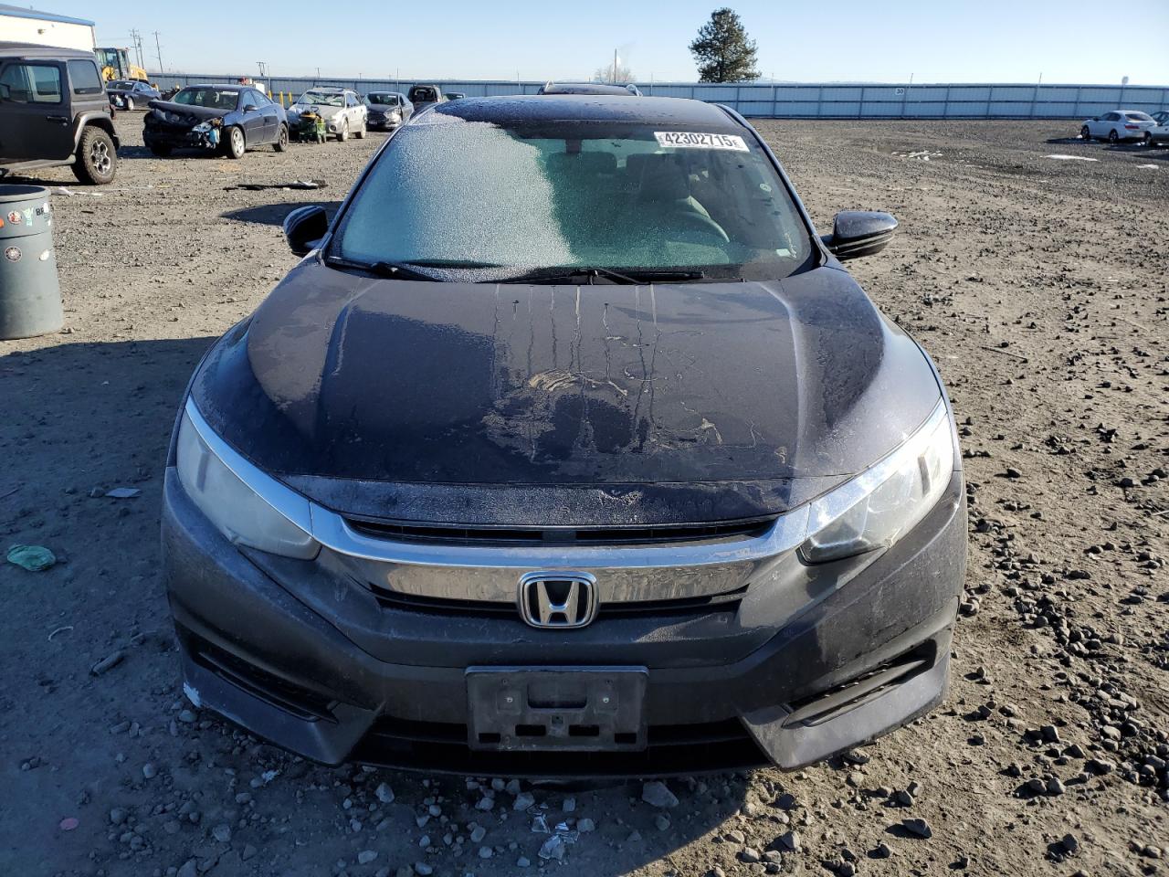 2018 Honda Civic VIN 2HGFC2F54JH516196 Copart auction photo, undercarriage damage thumbnail 5