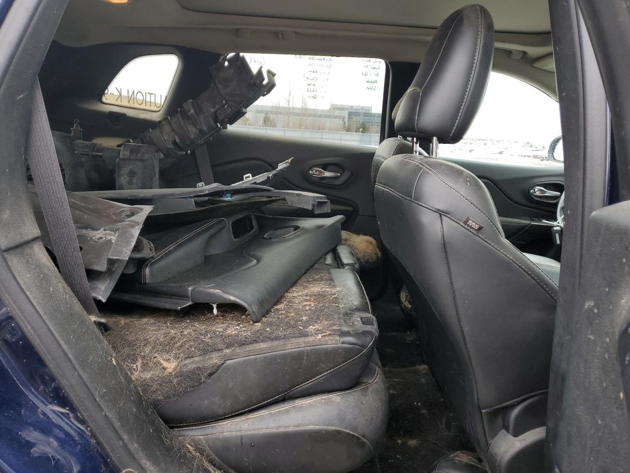 2015 Jeep Grand Cherokee VIN 1C4PJMDS7FW663330 Copart auction photo, front end / rear end damage thumbnail 11