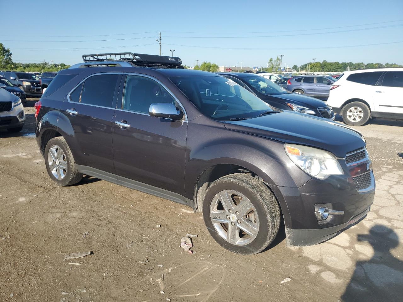 2014 Chevrolet Equinox VIN 2GNALDEK4E6157209 Copart auction photo, rear end / undercarriage damage thumbnail 4