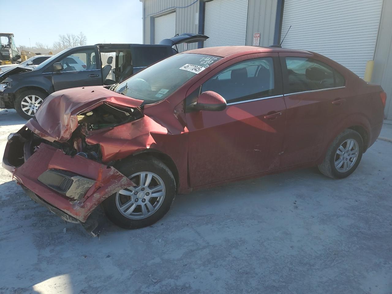 2015 Chevrolet Sonic VIN 1G1JC5SH2F4103779 - Copart auction photo