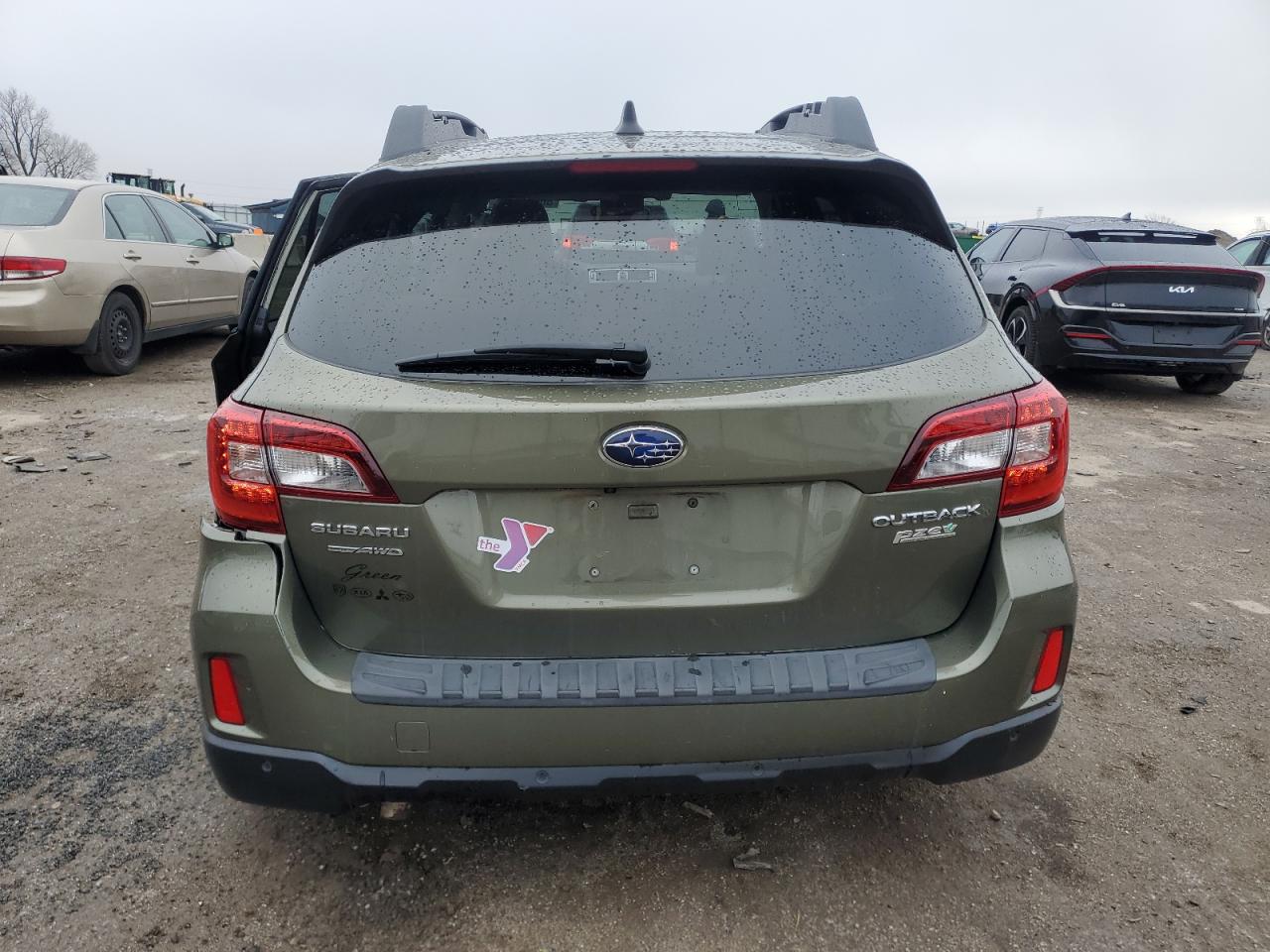 2017 Subaru Outback VIN 4S4BSANC2H3416925 Copart auction photo, all over damage thumbnail 6
