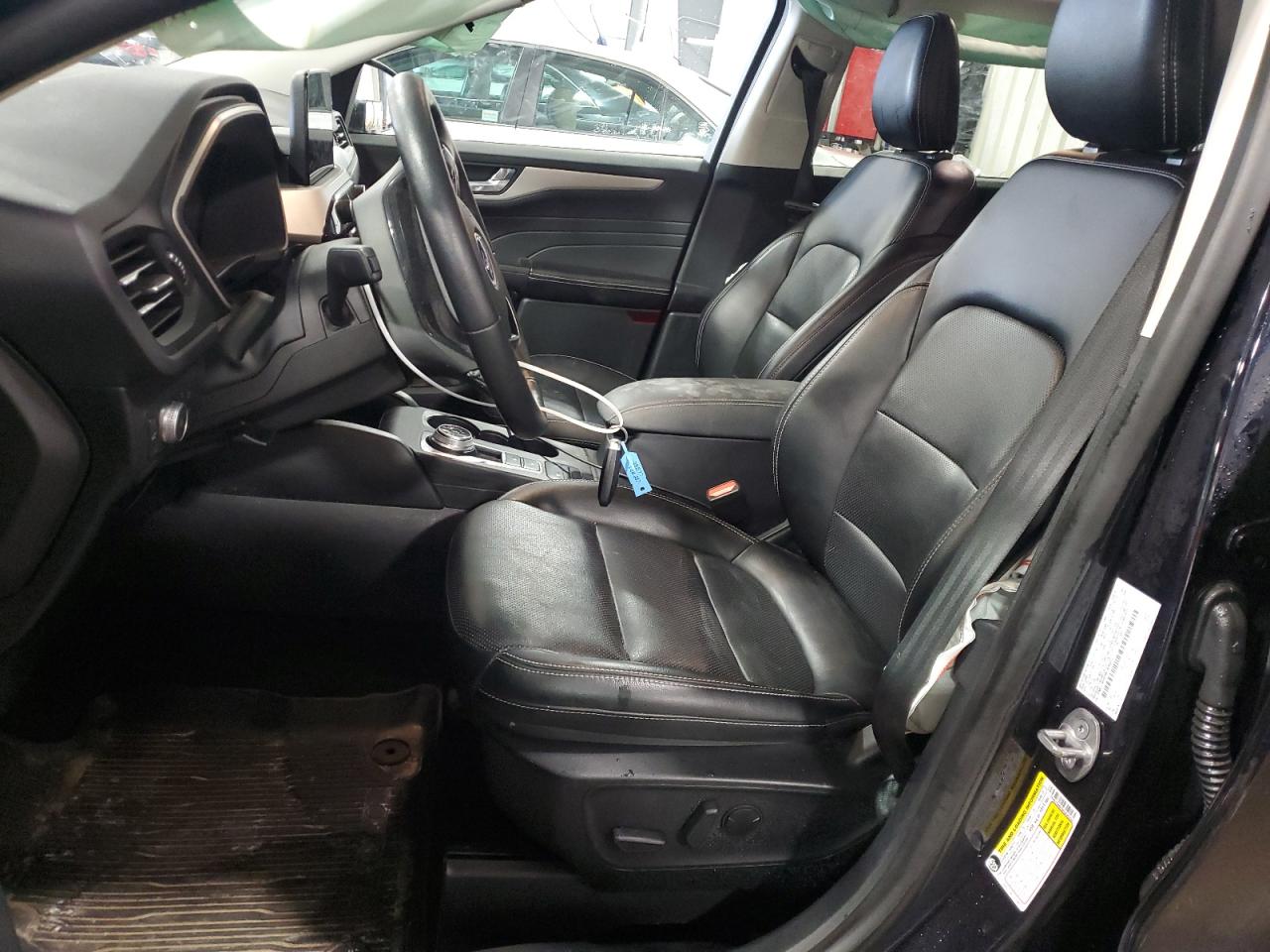 2021 Ford Escape VIN 1FMCU9H91MUA06232 Copart auction photo, front end / side damage thumbnail 7