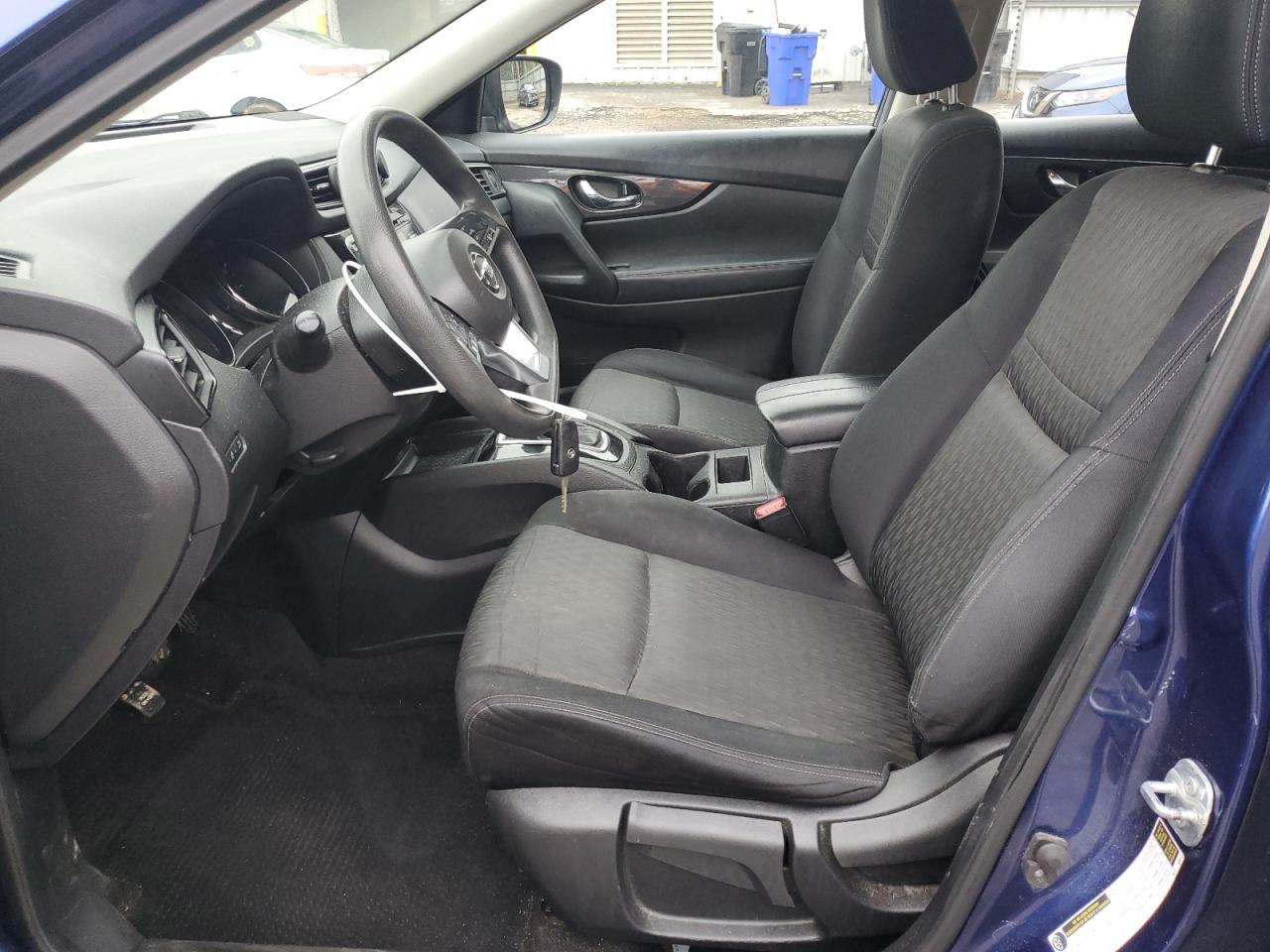 2017 Nissan Rogue VIN JN8AT2MT0HW131616 Copart auction photo, side damage thumbnail 7