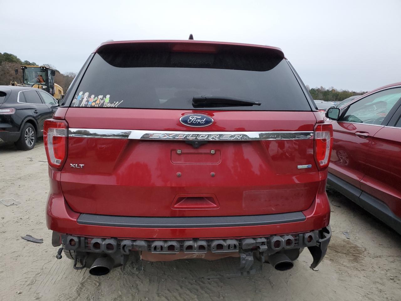 2019 Ford Explorer VIN 1FM5K8DH9KGA95209 Copart auction photo, mechanical / front end damage thumbnail 6