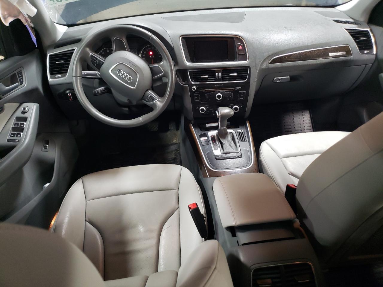 2013 Audi Q5 VIN WA1LFAFP8DA057840 Copart auction photo, side / front end damage thumbnail 8