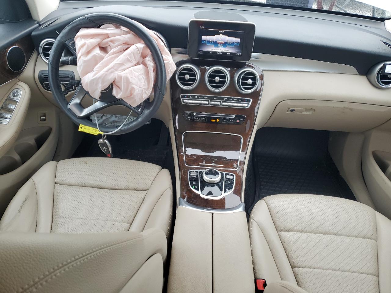 2018 Mercedes-Benz GLC VIN WDC0G4JB2JV037858 Copart auction photo, front end damage thumbnail 8