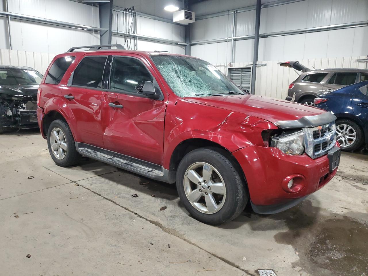 2011 Ford Escape VIN 1FMCU9D74BKC37896 Copart auction photo, front end / side damage thumbnail 4