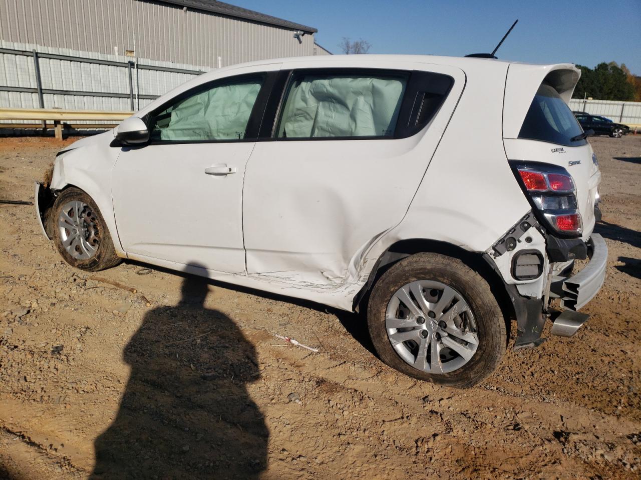 2017 Chevrolet Sonic VIN 1G1JG6SG4H4170971 Copart auction photo, all over / undercarriage damage thumbnail 2
