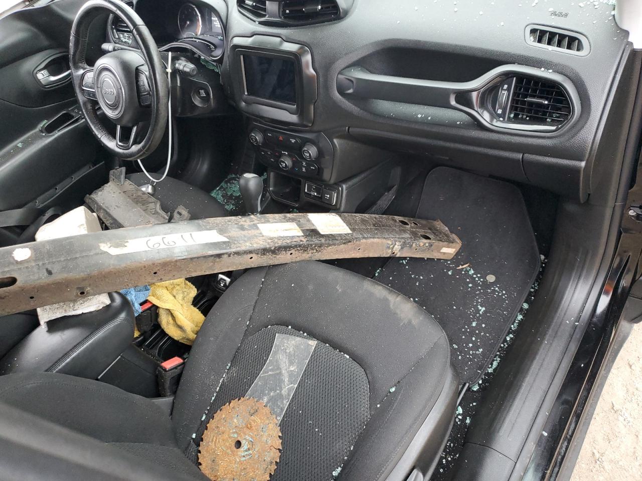 2018 Jeep Renegade VIN ZACCJABB0JPH48676 Copart auction photo, side damage thumbnail 8
