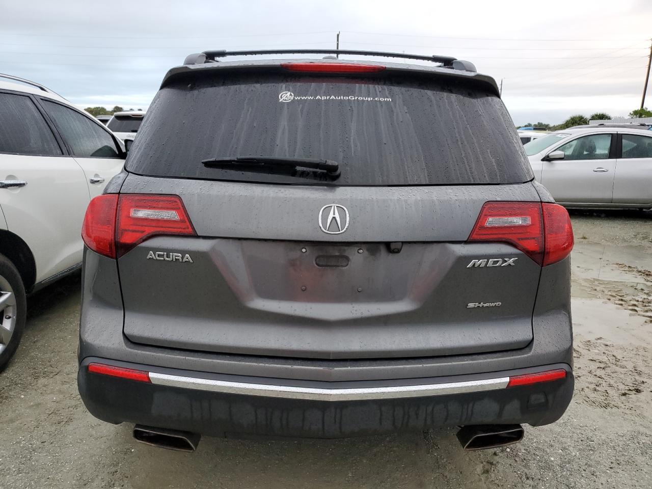 2010 Acura MDX VIN 2HNYD2H67AH508212 Copart auction photo, water/flood damage thumbnail 6