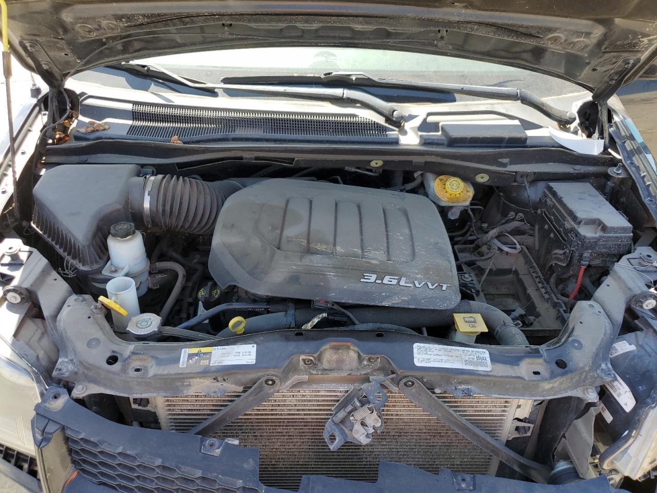 2017 Dodge Caravan VIN 2C4RDGEG2HR807521 Copart auction photo, biohazard/chemical / front end damage thumbnail 12