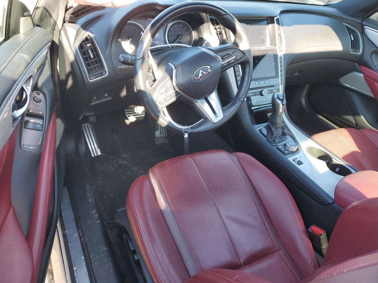2018 Infiniti Q60 VIN JN1FV7EL7JM630411 Copart auction photo, front end / side damage thumbnail 8