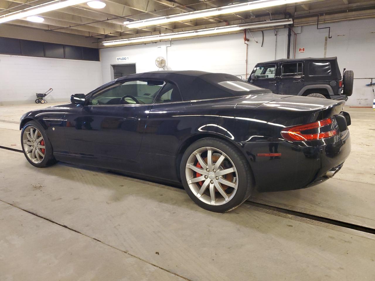 2007 Aston Martin DB9 VIN SCFAD02A87GB07074 Copart auction photo, stripped / side damage thumbnail 2