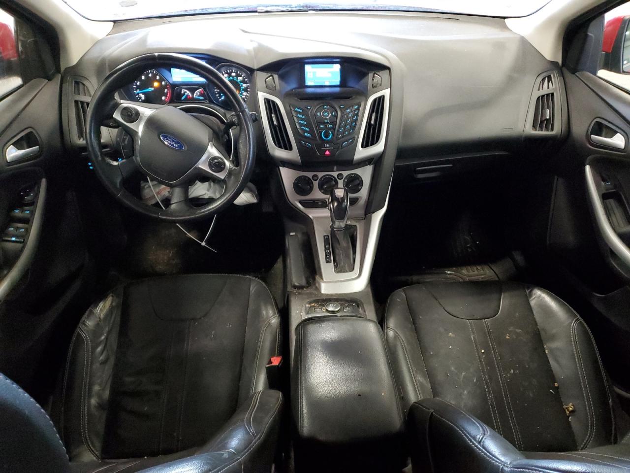 2014 Ford Focus VIN 1FADP3K21EL371967 Copart auction photo, front end / side damage thumbnail 8