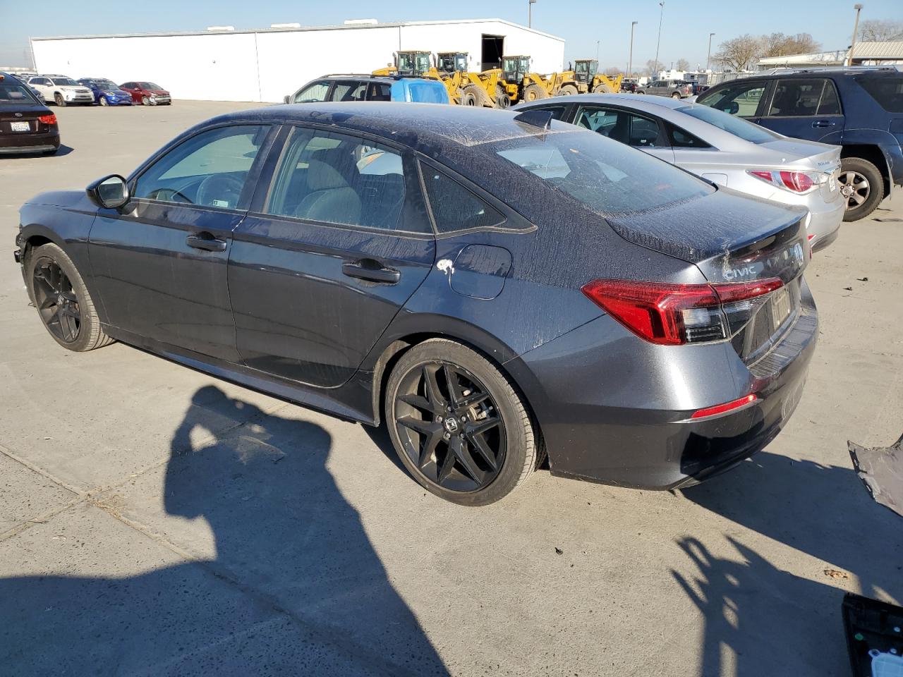 2022 Honda Civic VIN 2HGFE2F52NH519243 Copart auction photo, front end damage thumbnail 2