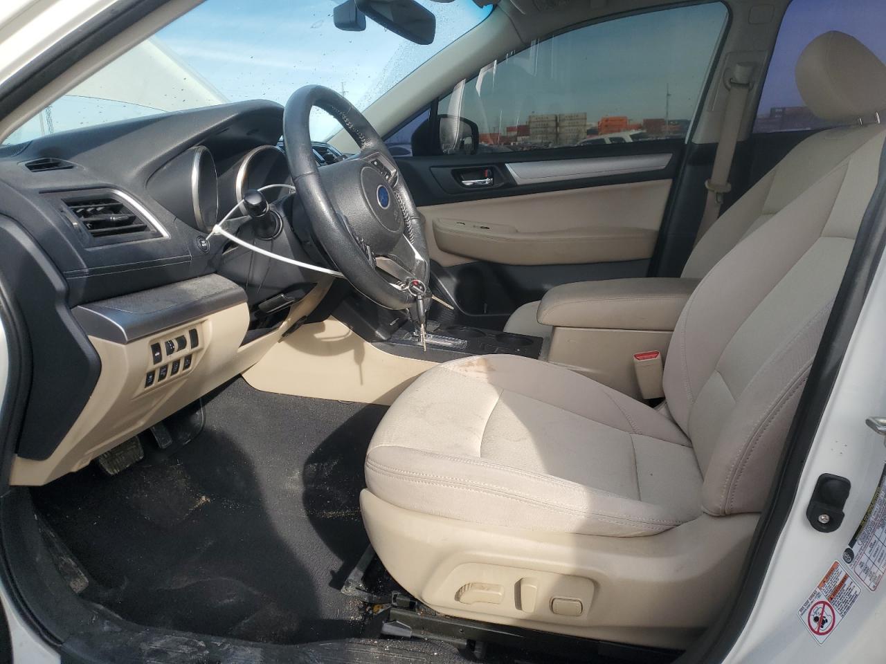 2018 Subaru Legacy VIN 4S3BNAF6XJ3046155 Copart auction photo, front end / side damage thumbnail 7