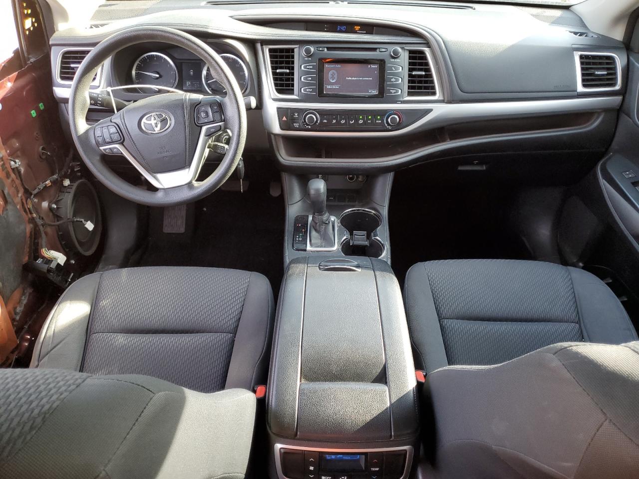 2014 Toyota Highlander VIN 5TDZARFH9ES007894 Copart auction photo, all over damage thumbnail 8
