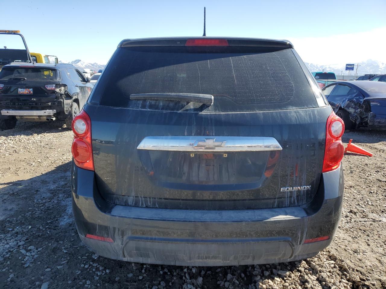 2014 Chevrolet Equinox VIN 2GNALAEK2E1143398 Copart auction photo, front end / side damage thumbnail 6