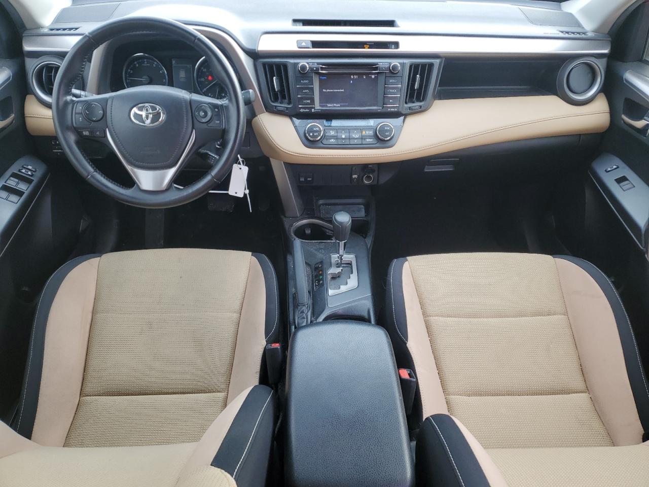 2016 Toyota RAV 4 VIN JTMRFREV0GJ077454 Copart auction photo, side / rear end damage thumbnail 8