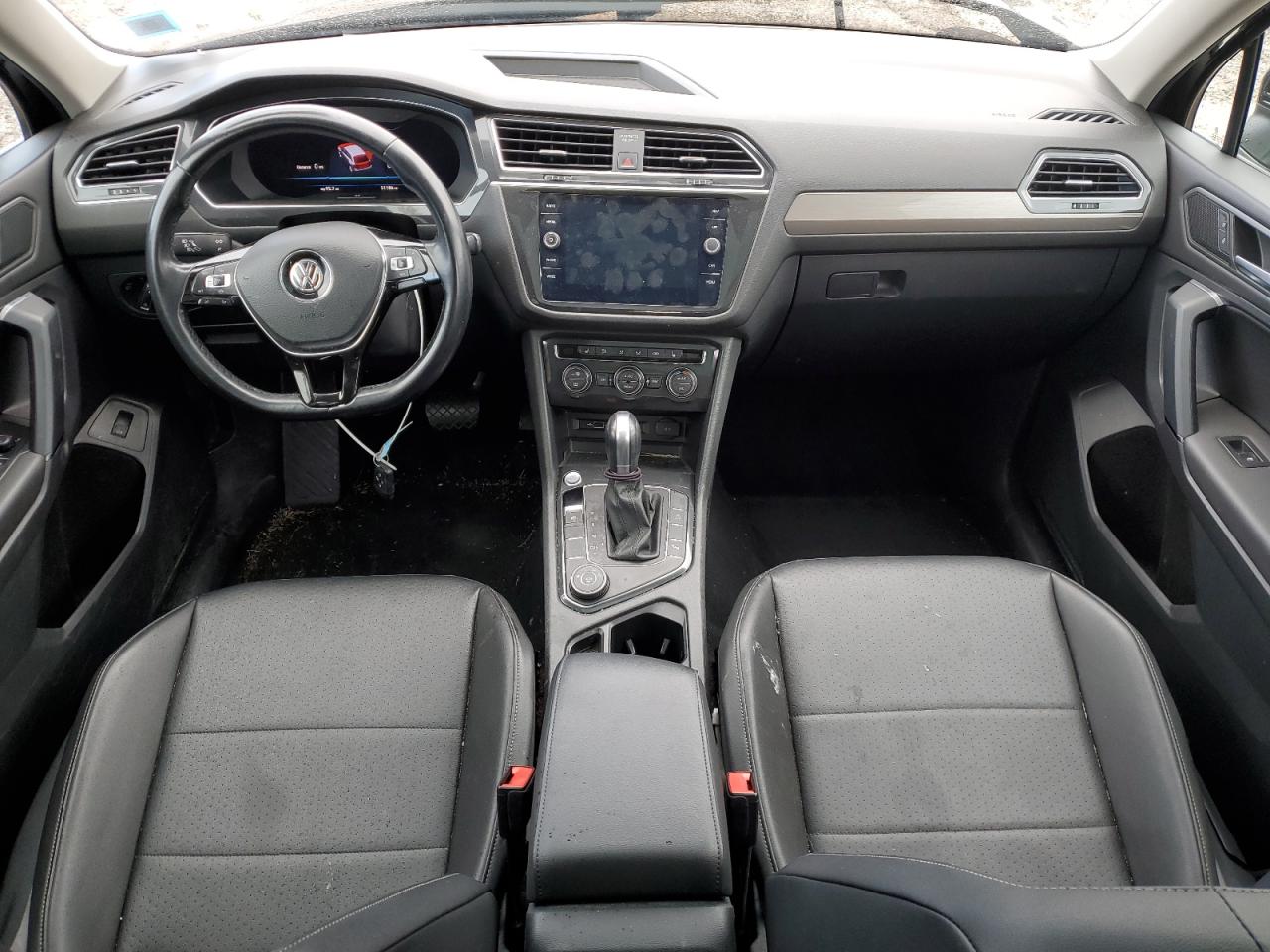 2019 Volkswagen Tiguan VIN 3VV2B7AX2KM011025 Copart auction photo, front end / side damage thumbnail 8