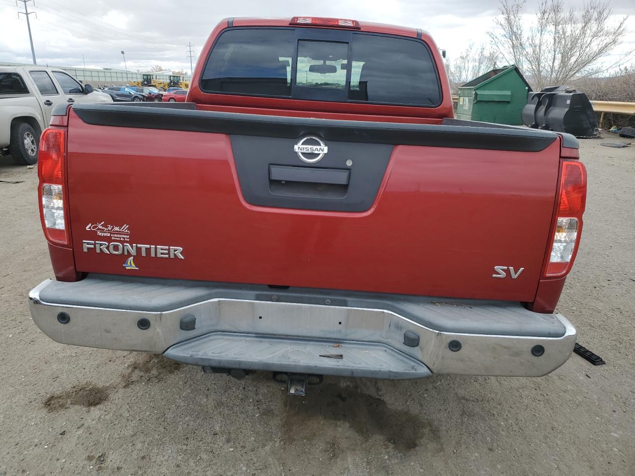 2014 Nissan Navara (Frontier) VIN 1N6AD0ERXEN734832 Copart auction photo, all over damage thumbnail 6