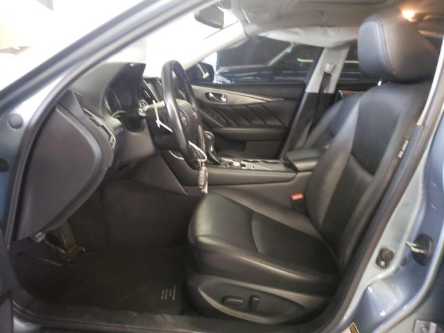 2017 Infiniti Q50 VIN JN1EV7AR9HM840346 Copart auction photo, side damage thumbnail 7