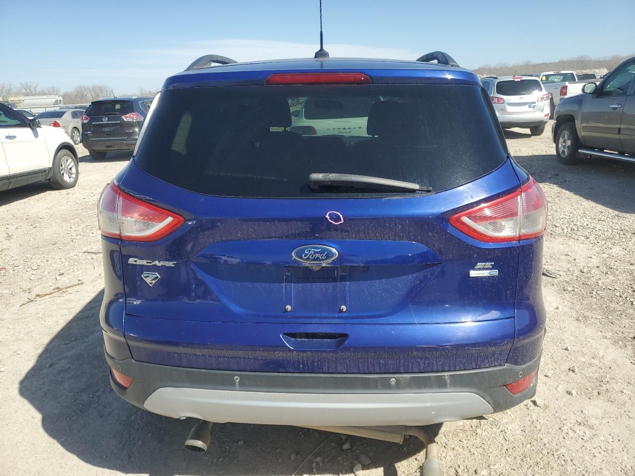 2014 Ford Escape VIN 1FMCU9G93EUA31779 Copart auction photo, front end / minor dent/scratches damage thumbnail 6