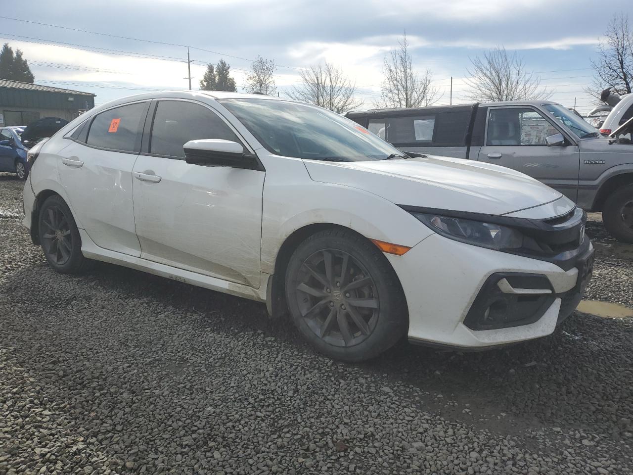 2021 Honda Civic VIN SHHFK7H69MU401025 Copart auction photo, rear end damage thumbnail 4