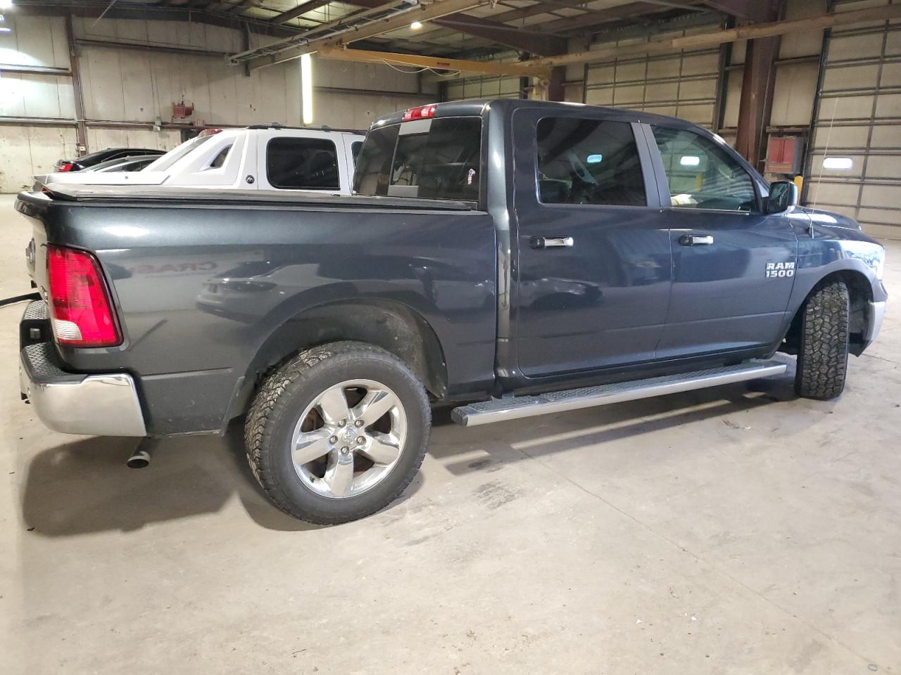 2018 RAM 1500 VIN 3C6RR7LG9JG203147 Copart auction photo, front end / undercarriage damage thumbnail 3