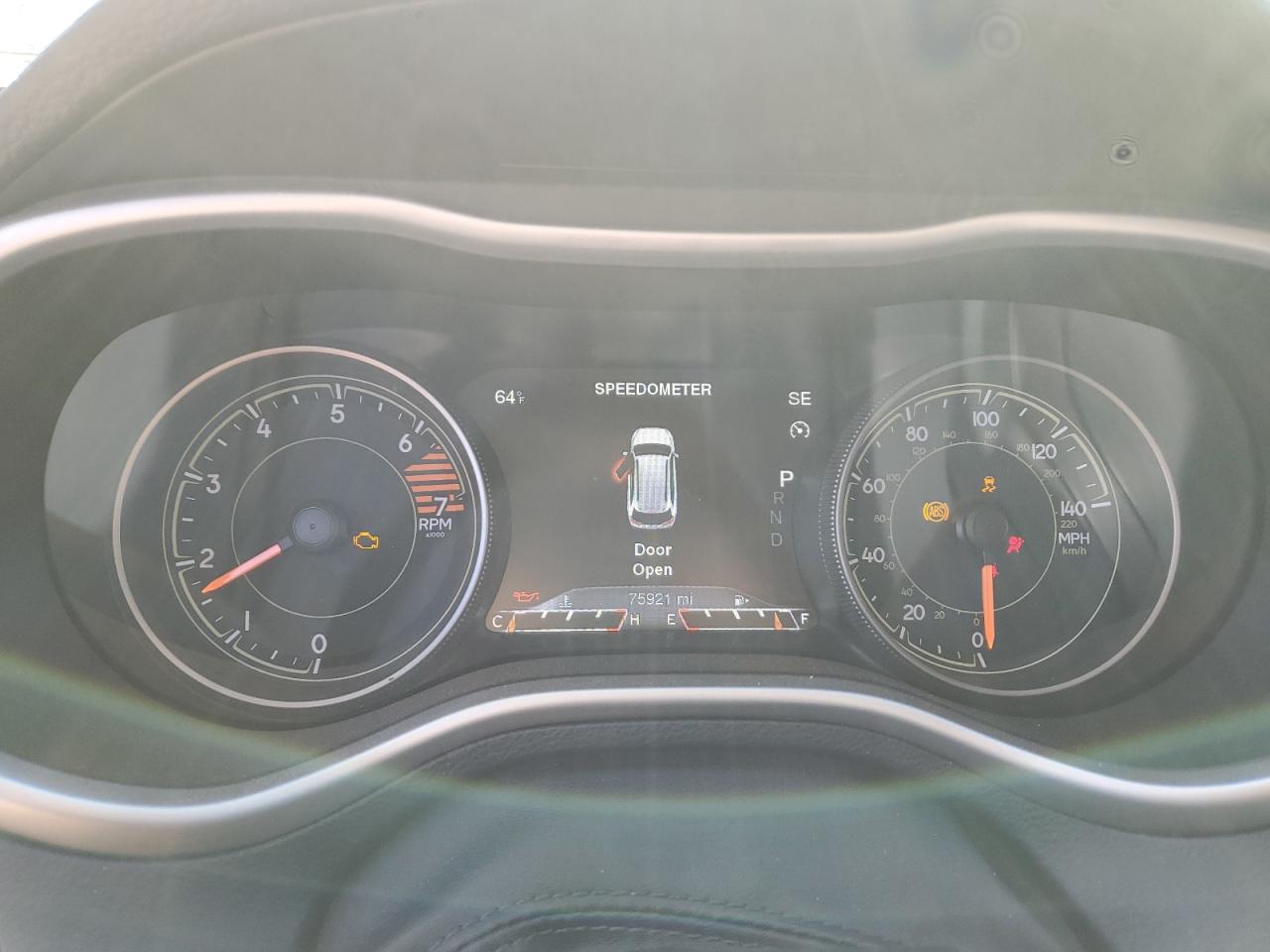 2016 Jeep Grand Cherokee VIN 1C4PJMDB7GW271112 Copart auction photo, front end / side damage thumbnail 9