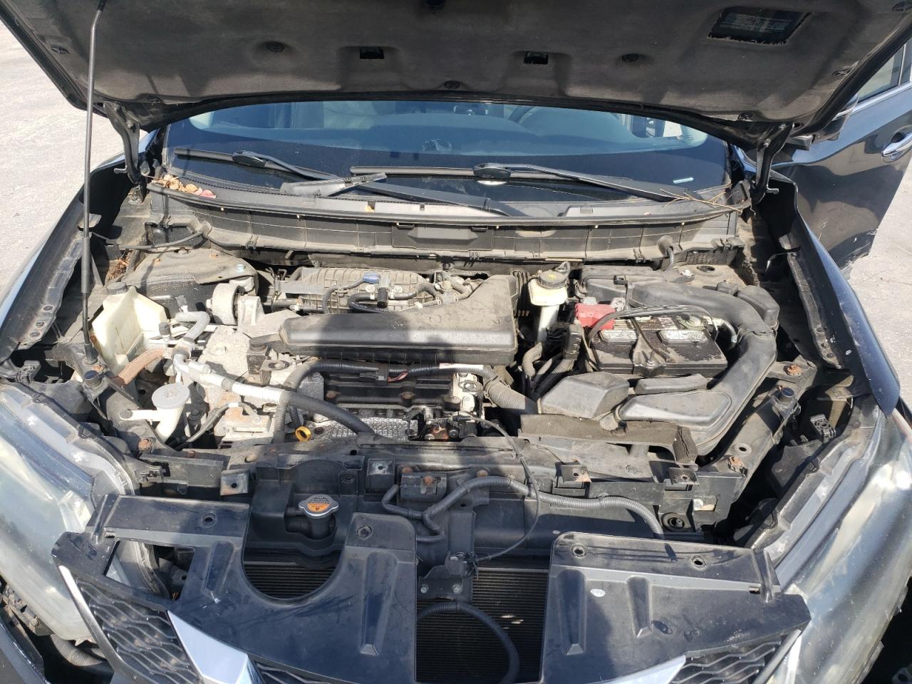 2015 Nissan Rogue VIN 5N1AT2MV9FC898162 Copart auction photo, all over / undercarriage damage thumbnail 12