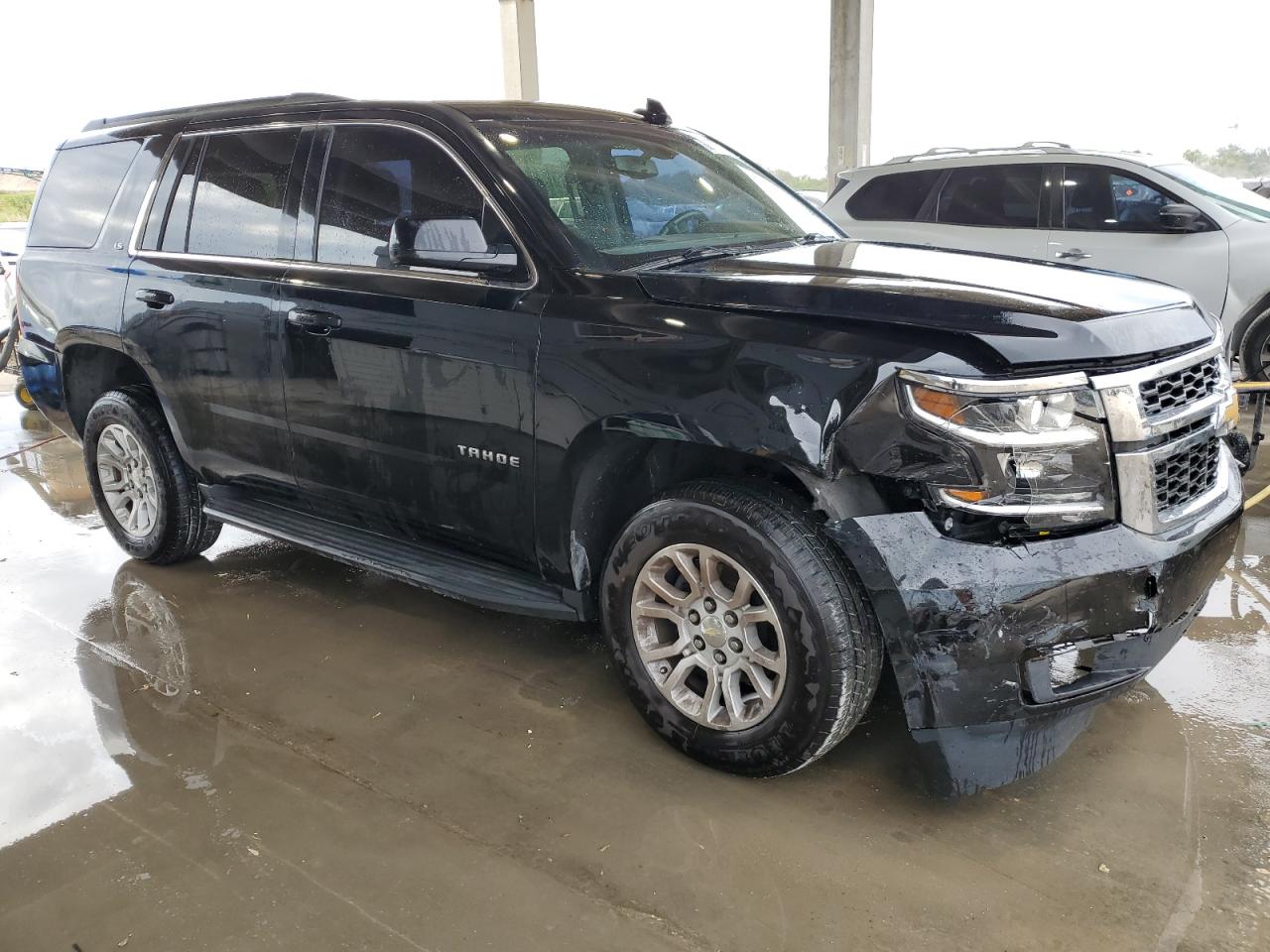 2016 Chevrolet Tahoe VIN 1GNSCAKC4GR410553 Copart auction photo, front end damage thumbnail 4