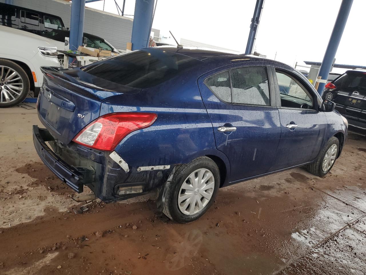 2019 Nissan Versa VIN 3N1CN7APXKL865974 Copart auction photo, rear end damage thumbnail 3
