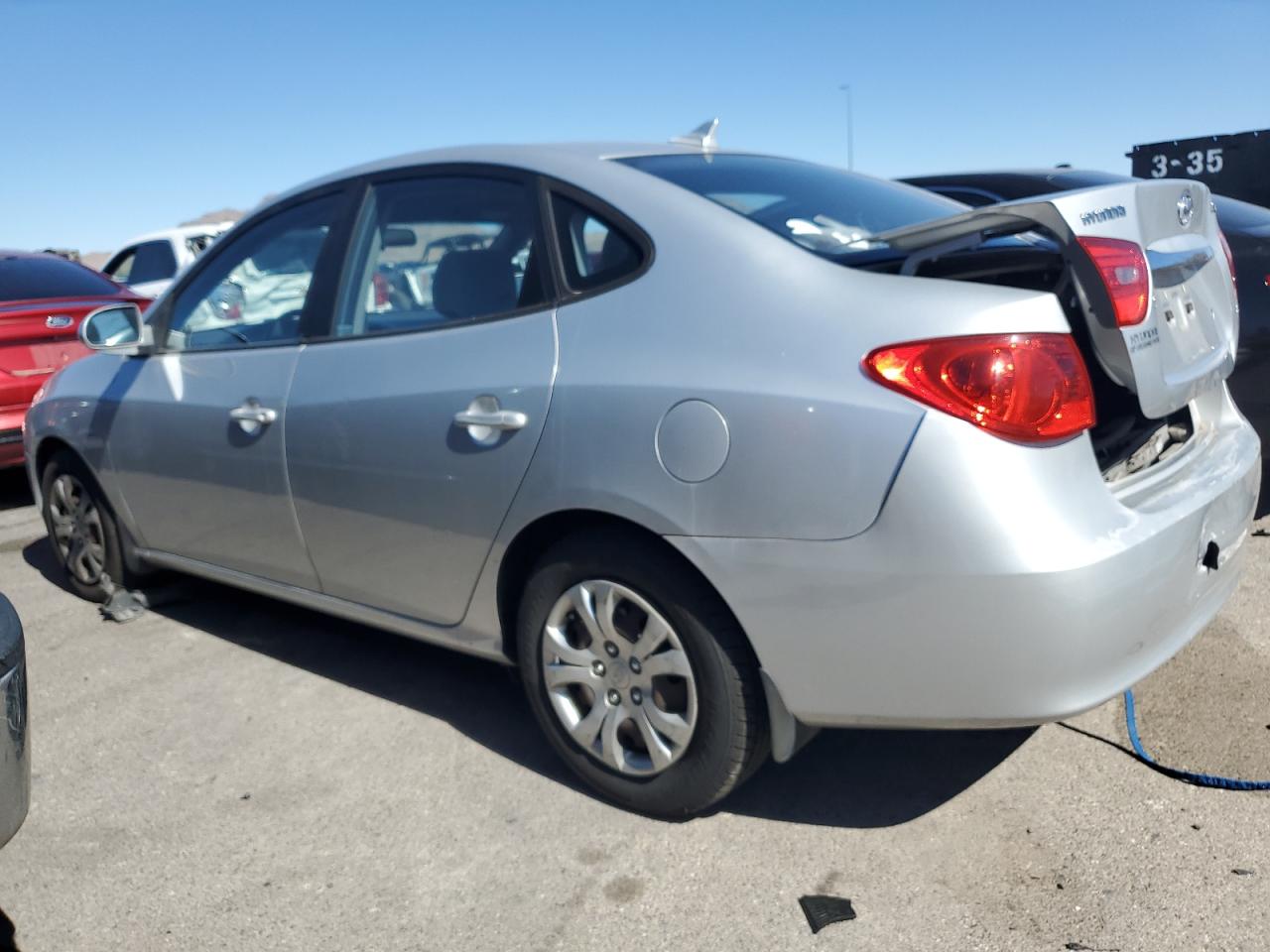 2010 Hyundai Elantra VIN KMHDU4AD0AU880766 Copart auction photo, rear end damage thumbnail 2